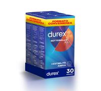 Durex Settebello XL Preservativi Extra-Large 30 Profilattici Formato Convenienza