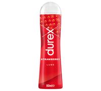 Gel Lubrificante Durex Play Fragola - Sensazioni Setose e Gusto Intenso (50ml)