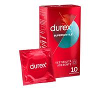 Durex SuperSottile Preservativi Super Sottili Vestibilità Aderente 10