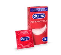 Durex SuperSottile, Preservativi Ultra Sottili Vestibilità Regular, 6
