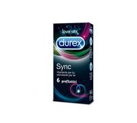 Durex Preservativi Sync piacere reciproco 6 profilattici