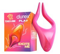Durex Tease & Ride - vibratore punto intimo - silicone rosa
