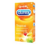 DUREX TROPICAL - Preservativi profumati - confezione da 6 profilattici