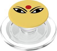 Durga Eyes Red Bindi Dot - Navratri Shakti Maa Durga Pooja PopSockets PopGrip per MagSafe