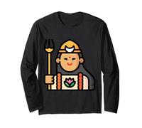 Durga Puja Diwali Festival Felice Dea Navratri Maglia a Manica