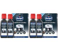 durgol swiss espresso - Decalcificante Professionale - Per tutte le marche di caffettiere - Pulizia facile: senza attesa e senza residui! - Versione tedesca - 2 flaconi da 125 ml (Confezione da 2)