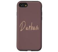 Durham North Carolina Vintage design elegante Custodia per iPhone SE (2020) / 7/8