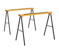 DURHAND Set 2 Pezzi Cavalletti da Lavoro Pieghevoli e Portatili, Max. 250kg