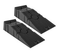 DURHAND Set 2 Rampe di Carico per Auto 5 Tonnellate 91x30x21 cm Nero