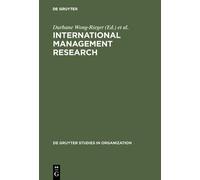 Durhane Wong-Rieger International Management Research (Copertina rigida)