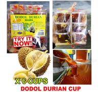 Durian Malaysia Famous Traditional Food Dodol 30g CONFEZIONE DA 6 TAZZE DA...