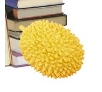 Durian Squeeze Press, Soft Stress Reliever, 3.94x2.36x2.36 inch Soft Food Fidget with Flexible Foam Feel, Sturdy Hand Grip Toy, Cute Novelty Design, Relaxing Squeeze Toy for Daily Use