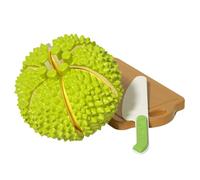 Durian Toy - cuttable durian for kids - simulazione giocattolo durian, set di giochi per giocattoli durian cuttable, giocattolo educativo per bambini per bambini 3+