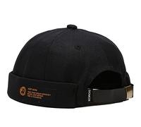 DURINM Uomo Cappelli Docker cap Cappelli Senza Tesa Beanie Polsino Arrotolato Berretto da Portuale da Uomo Unisex retrò Multicolore Estate Cowboy Vintage Taglia Unica Cappello