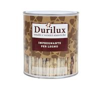 DURIPLASTIC Fondo Funghicida Alchidico per Legno, Trasparente, Traslucido, Impregnante Protettivo, 10-12 mq/l, Interno/Esterno, 0,750L - 2,5L, Liquido (Mogano, 0,750 L)