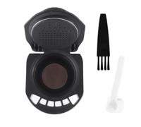 Durlo Adattatore per capsule riutilizzabili - Vassoio per polvere di caffè con cucchiaio e pennello, compatibile con Piccolo XS/EDG 305/EDG 606.S/Genio S