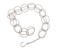 Durlo Catena antipioggia in rame per RING - pratico ed elegante raccoglitore di acqua piovana per esterni, ideale come ricambio per grondaia