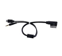 Durlo Cavo adattatore per interfaccia multimediale musicale AMI MDI AUX da 3,5 mm a USB-C, cavo per auto Audi A6L Q5 Q7 A8 S5 A5 A4L A3, Volkswagen GTI CC Skoda