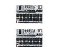 Durlo Modulo di protezione della carica bilanciata della batteria agli ioni di litio/polimeri di litio da 2 pezzi BMS 5S 100A 3,7 V