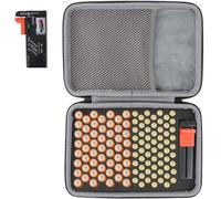 Duro Viaggio Caso Custodia per Custodia Battery Organiser Storage Box Carrying C