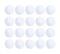 Duroecsain 20 palline di neve artificiali, Ø 5 cm, per battaglie di palle di neve interne, palla di neve bianca, palline di peluche morbide, per la battaglia della neve per l'inverno decorazione