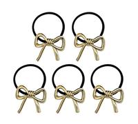 Duroecsain 5 fiocchi per capelli, accessori in metallo, per capelli, senza danni ai capelli, per scuola, gite casual, matrimoni, feste, viaggi, shopping, feste, donne, ragazze