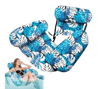 Duroecsain Amaca da Piscina amaca ad Acqua | Spiaggia Gonfiabile Galleggia ad Acqua Amaca - Drifter Versatile con schienale, Salone da Sella Viaggio all'aperto