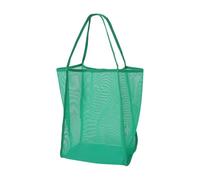 Duroecsain Borsa da spiaggia - Borsa per riporre i giocattoli | in rete trasparente traspirante pieghevole per parco acquatico pic-nic lago barca all'aperto, Verde, Consulte la descripción
