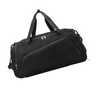 Duroecsain Borsa sportiva | Borsa da calcio per giovani, zaino impermeabile di grande capacità, per pallacanestro, calcio, nuoto, appassionati di palestra, amanti del fitness, Nero , Vedi la