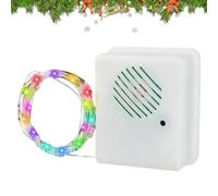 Duroecsain Christmas Fairy Lights - Catena di luci natalizie, 10 metri, decorazione per interni, decorazione per la casa, per feste, camino, soggiorno, terrazza, giardino, cortile, camera da letto