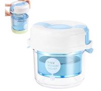 Duroecsain Colino per yogurt fatto in casa, colino per yogurt | Filtro per succo con coperchio colino per formaggio | Colino per yogurtiera a maglia ultra fine, gadget da cucina, macchina per il latte