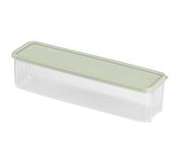 Duroecsain Contenitore per spaghetti, tagliatelle, contenitori, cereali, snack, contenitore per grani, 30,5 x 8,8 x 7,5 cm