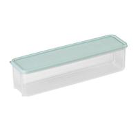 Duroecsain Contenitore per spaghetti, tagliatelle, contenitori, cereali, snack, contenitore per grani, 30,5 x 8,8 x 7,5 cm