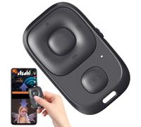 Duroecsain Controller del telefono, Pulsante di controllo Selfie | Controller di scorrimento dei social media impermeabile,Turner di Pagina wireless per Smartphone Ricaricabile, clicker Automatico per
