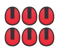 Duroecsain Coperchi per esca, Avvolgere l'esca, sospettatrice per il, Set di incudine di 6 per attrezzatura da alla alla con la, manico, rosso, 15 cm, riferimento