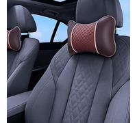 Duroecsain Cuscini per Collo Auto, Cuscino Poggiatesta per Auto Poggiatesta Cervicale Supporto per Collo Sedili Car Guida Viaggi Passeggeri