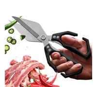 Duroecsain da cucina | da cottura robuste per tagliare carne, ergonomiche antiscivolo per verdure, ossa di pollo, frutta, peperoni, cucina, pasticceria, campeggio, barbecue