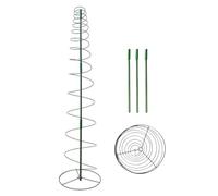 Duroecsain da giardino, da giardino per piante rampicanti, a per piante in vaso, supporto da giardino regolabile per fagioli di piselli, petali di rosa, vigneto