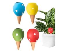 Duroecsain Dispositivi per Irrigazione Piante, Picchi Autoirriganti in Terracotta, Dispositivi a Rilascio Lento per Interni ed Esterni, Ideali per Viaggi e Cura del Giardino