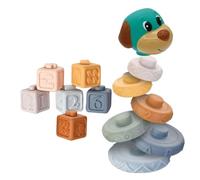 Duroecsain Equilibrio impilare il gioco di , impilare giocattoli toy, di impilamento colorati a forma di animale - Comitato didattico multifunzionale per la tavola di costruzione