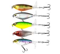 Duroecsain Esche dure artificiali, Pesce Piombo di Ligging Lere - Modello di metallo artificiale con perle sonore,Bastone di sagoma per la pesca nella trota dorata a base di acqua salata d'acqua dolce