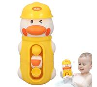 Duroecsain Giocattoli da vasca per bambini - anatroccoli da bagno con ruota d'acqua rotante | Attività acquatiche con ruota girevole Giochi sensoriali divertenti per bambini, ragazze e regali di