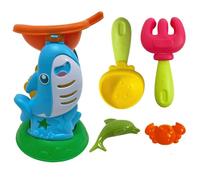 Duroecsain Giocattolo di sabbia, giocattolo di sabbia per bambini con pala, giocattolo da viaggio multifunzione per giardino, feste in piscina, campeggio, parco acquatico, vacanze