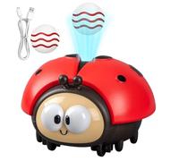 Duroecsain Giocattolo elettrico a sfera sospesa per bambini - Coccinella Set di giocattoli per l'educazione precoce - Ricaricabile tramite USB gioco interattivo per Kita in età prescolare
