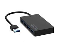 Duroecsain Hub USB C - Splitter ultra sottile a 4 porte - Hub Extender multipla ad alta velocità per telefono dischi rigidi Console stampante mouse fotocamera tastiera scrivania