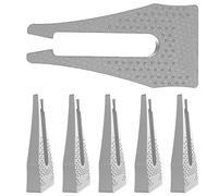 Duroecsain Kinderproof - Blocchetti per stufa, coperchio di sicurezza per forno | 6 X piccoli bottoni di sicurezza - Toster per il trattamento di guardie per piccoli, senza attrezzi