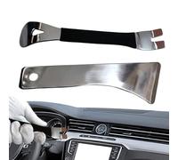 Duroecsain Kit di strumenti di smontaggio delle guarnizioni, sollevamento in acciaio inossidabile, set di piedini di porco per finestre, porte, parabrezza, bordo e finiture auto