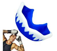 Duroecsain Paradenti Slim Fit,Protezione orale sportiva Paradenti atletico | Boxe MMA Hockey scudo in gomma doppio colore per pallacanestro, arti marziali, lacrosse