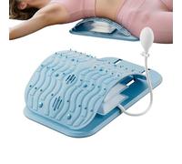 Duroecsain Pedana lombare | Stretching regolabile correttore lombare, massaggiatore lombare con cracking | Per spalle corpo muscoli, scoliosi, casa, viaggi, yoga, panchina, meditazione