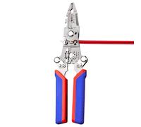 Duroecsain Pinze spellafili | Tagliacavi pieghevoli | Strumento per spogliare cavi | per cablaggio automobilistico, hardware, fabbrica, officina, garage, industriale, dilettanti e professionisti